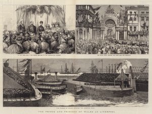 A walesi herceg és hercegnő Liverpoolban